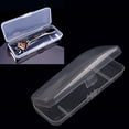 thumbnail image 2 of Practical Plastic Clear Transparent Collection Razor Cont Case Storage Box, 2 of 10
