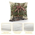 thumbnail image 4 of GOSMITH  Best Christmas Pillow Covers, Holiday Christmas Decorations Pillow Cases, for Home Sofa Couch Cushion Indoor Decor, 4 of 5