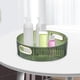 thumbnail image 4 of Bandeja de servicio giratoria de 360  degree, bandeja decorativa antideslizante para cosméticos, bandeja para joyas para oficina, cocina, dormitorio, sala Sunnimix Bandeja de almacenamiento giratoria, 4 of 8