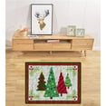 thumbnail image 2 of veasfak Christmas Latch Hook DIY Rug Making Carpet Embroidery Christmas Tree, 2 of 9