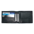 thumbnail image 2 of Genuine Leather Men's Bifold Wallet Credit Card Holder Coin Purse Change Pocket, 2 of 8