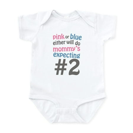 

CafePress - Mommy s Expecting #2 Infant Bodysuit - Baby Light Bodysuit Size Newborn - 24 Months