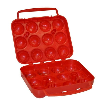 Sportsman s Supply Egg Container 12 Count – Dishwasher Safe – 1 Pack Red Sportsman s Supply Egg Container 12 Count – Dishwasher Safe – 1 Pack Red