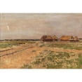 thumbnail image 2 of Eugen Jettel 24x18 Gold Ornate Framed and Double Matted Museum Art Print Titled - Landscape, 2 of 4