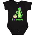 thumbnail image 3 of Inktastic I Love Poppy Boys or Girls Baby Bodysuit, 3 of 5