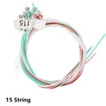 thumbnail image 1 of Lefu 15/16/19/21/24Strings Lyre Brass Strings Set Lyre Harp Nylon String Replacement, 1 of 8