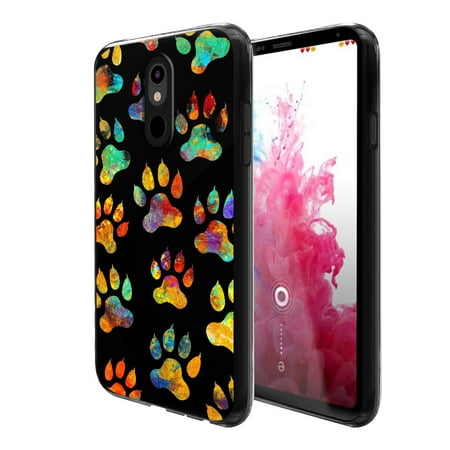 FINCIBO Soft TPU Black Case Slim Cover for LG Stylo 5 Q720 6.2