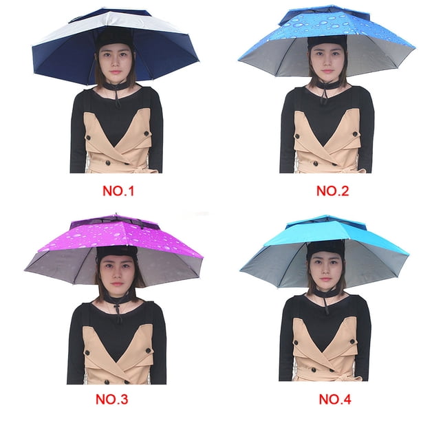 Sombrilla de Lluvia Portátil Matsuzay Plegable para Exteriores Resistente al Agua Color Violeta
