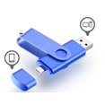 thumbnail image 3 of CHAO Unidad flash USB 2.0 Unidad flash USB giratoria (azul, 8 Gb), 3 of 5