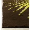thumbnail image 5 of SAFAVIEH Soho David Polka Dots Wool Area Rug, Brown/Green, 5' x 8', 5 of 7