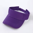 thumbnail image 2 of Fgnfyis Men Women Baseball Cap Outdoor Sports Sun Hat Breathable Comfortable Sunshade Casual Adjustable Lightweight Design Purple One Size, 2 of 3