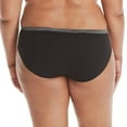 thumbnail image 3 of Hanes Womens Comfort Flex Fit Microfiber Stretch Bikini 6-Pack, XL, Assorted, 3 of 4