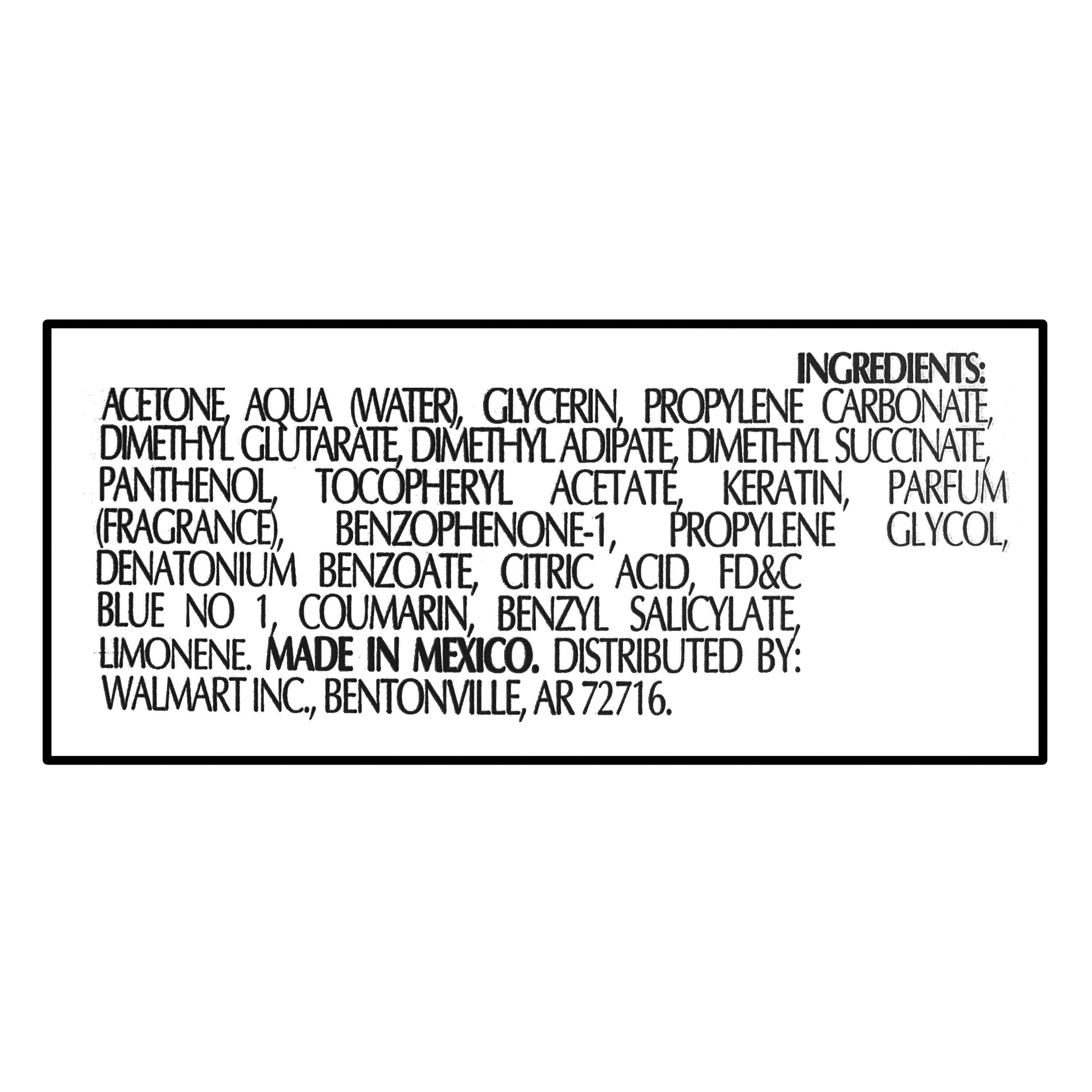 Equate Nourishing Nail Polish Remover, 6 fl oz
