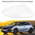 thumbnail image 3 of Capuchon de Couvercle de Rétroviseur Latéral de Voiture, Capuchon de Rétroviseur Solide Anti-Collision Résistant aux Intempéries pour Aile de Rétroviseur pour 2016 à 2021, 3 of 7