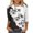 Dark Gray, variant on Kezqiaxn Plus Size Shirts for Women 3/4 Sleeve Crew Neck Work Blouses Summer Tops Trendy Fashion Women's Clothing