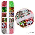 thumbnail image 3 of Paillettes Colorées Ongles Art, Paillettes Fines Paillettes Autocollants, Stickers à Ongles de Noël, 3 of 5