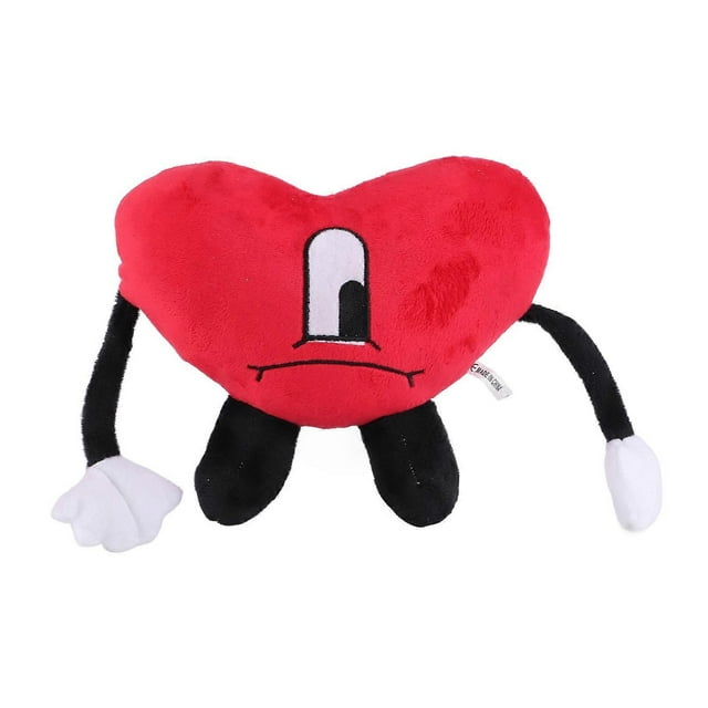 Heart Shaped Stuffed Doll Plush Toy