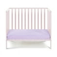 thumbnail image 6 of Suite Bebe  Palmer Mini Crib With Mattress Pad Pink, 6 of 7