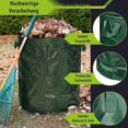 thumbnail image 2 of 1x 500 Litres Sac de Jardin stable avec Sangles Rouges - Sac à Feuilles - Sac à Déchets de Jardin - Sacs à Déchets de Jardin Pliables, Grands, Sacs à Déchets Verts Robustes en Polypropylène, 2 of 5