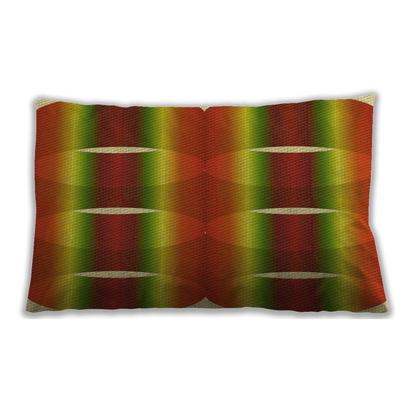 Ahgly Company Indoor Rectangular Contemporary Lumbar Throw Pillow, 13 inch by 19 inch