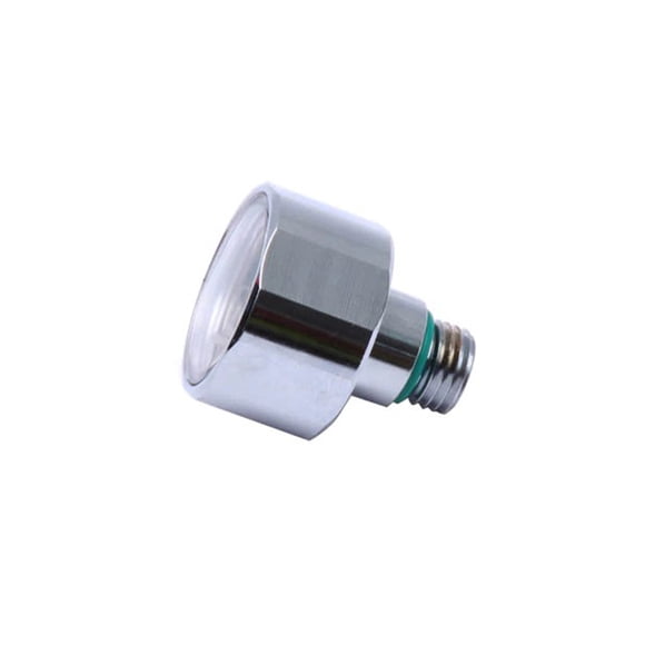 Sonducket Cilindro de oxígeno para buceo submarino, medidor de presión de aire, indicador de 350 bares, manómetro de latón chapado, accesorio Deportes acuáticos