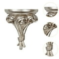 thumbnail image 6 of S SERENABLE Wall Mounted Shelf Living Room Office Decorative 3D Bedroom Retro Decoration Golden Small, 6 of 8