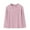 Pink, variant on DxhmoneyHX Girls Henley Shirts Long Sleeve Round Neck Base Layer Shirt Half Button Casual Classic Fall Pullover Tops 1-15 Years