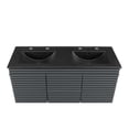 thumbnail image 6 of Modway Render 48" MDF and Particleboard Wall-Mount Bathroom Vanity in Gray/Black, 6 of 8
