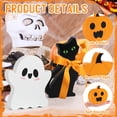 thumbnail image 3 of Juego de 3 bandejas escalonadas para Halloween, Cochie, con diseño de fantasma, 3 of 6