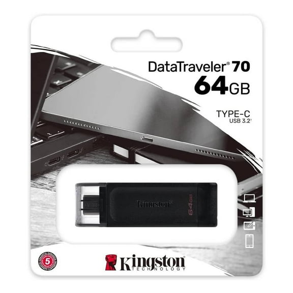 Memoria USB Kingston Tipo C 64 GB