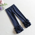 thumbnail image 5 of LYMAYTER Kids Baby Girls Legging Pants Infant Spring Fall Winter Solid Colour Lace Pants Toddler Cotton Casual Trousers for 3 Months-6 Years, 5 of 10