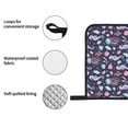 thumbnail image 4 of Salouo Watercolor Marine Animals for Oven Mitts and Potholders BBQ Gloves-Oven Mitts and Pot Holders Non-Slip Cooking Gloves for Cooking Baking Grilling (4-Piece Set), 4 of 6