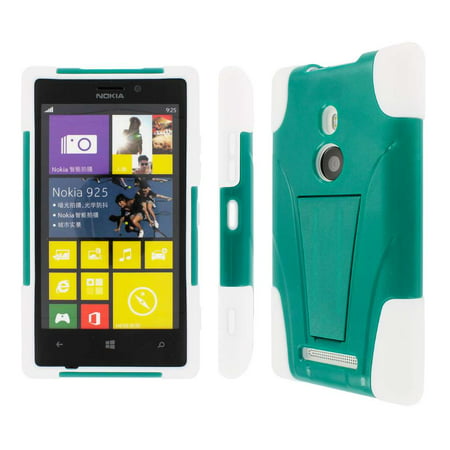 MPERO IMPACT X Series Kickstand Case for Nokia Lumia 925 - Teal / (Lumia 925 Best Price)