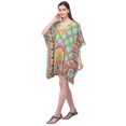thumbnail image 2 of Women Plus Size Short Tunic Dress for Women Casual Polyester Short Caftan Dress Ladies Kimono Beach Cover-Ups Kaftan Online By Oussum, 2 of 5