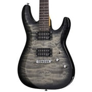 Schecter C-6 Plus Electric Guitar (Charcoal Black)