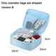 thumbnail image 2 of Estuche de viaje para cosméticos, bolsa de almacenamiento, bolsa de cosméticos, bolsa de almacenamiento portátil para artistas, 2 of 5
