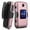 Rose Gold, variant on Rome Tech Blue Belt Clip Holster for TCL Classic, Go Flip, Go Flip 4, TCL Flip, Flip Pro Phones