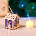 thumbnail image 4 of Adornos Navideños Xihbxyly Madera Decoraciones Fiesta, 4 of 6