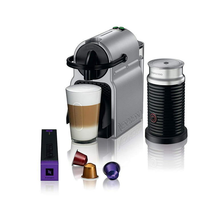 Nespresso Pixie Espresso Machine With Aeroccino By De'longhi