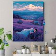 thumbnail image 4 of Lotus Flower Water Lily Canvas Print Zen Style Home Wall Decor, 4 of 8