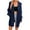 Dark Blue, variant on QUYUON Women Cardigan Sweaters for Fall Sale Long Sleeve Cardigan Sweaters for Women Plus Size Oversized Cardigans Women Pockets Cardigan Jacket Style Q-2862 Winter Knit Sweater Outerwear Coat Pink S