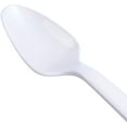 thumbnail image 4 of Nicole Fantini Medium Weight White Disposable Plastic Tea Spoon Collection: Qty 100, 4 of 4