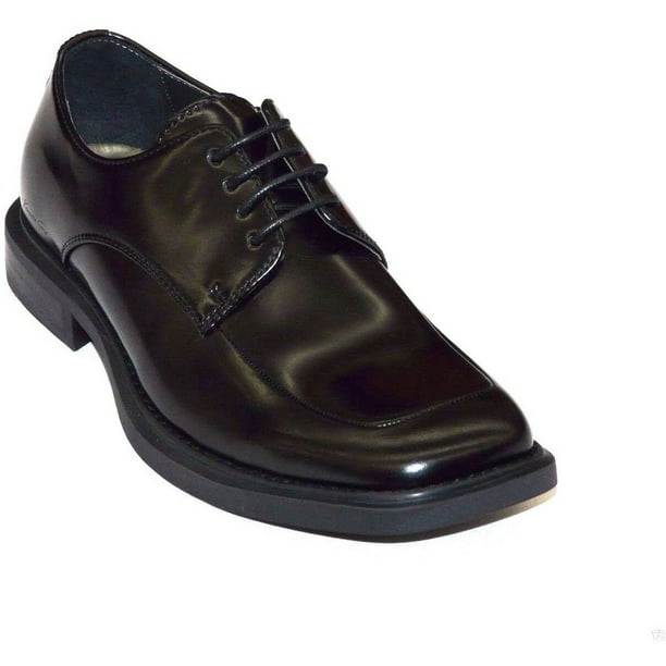 kenneth cole new york merge black moc toe lace ups