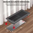 thumbnail image 5 of 4pcs Floor Register 4x10Inch,Heavy Duty Floor Vents, 5 of 5