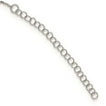 thumbnail image 5 of Auriga Fine Jewelry 925 Sterling Silver Rhodium-Plated Cubic Zirconia Star with 2in Ext. Choker Necklace for Women 12.5", 5 of 6