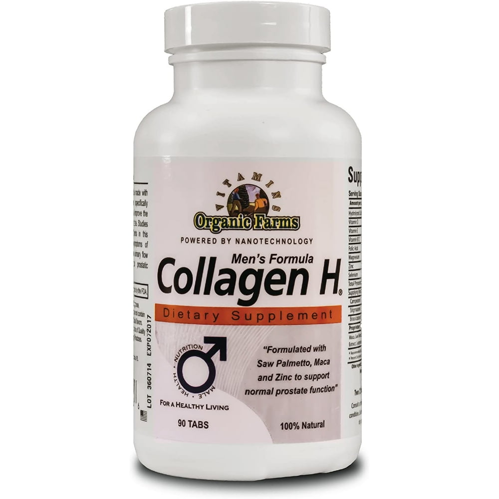 Collagen H 90 Tablets Men´s Formula Prostate Health 100 Natural