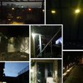 thumbnail image 3 of Environment Outdoor Waterproof Solar Power Wall Lamp 2 LED Garden Wall Decoration Light, 3 of 4