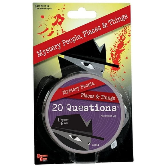 University Games Mystery, Mind And Logic: 20 Questions Game (english Only)