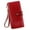 Red, variant on Women's Wallet Large Capacity RFID Blocking Leather Wristlet Clutch Credit Card Holder Wallets for Women