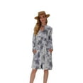 thumbnail image 2 of Vestido suelto estampado manga larga otoño ropa casual para mujer, gris, m Inevent AP000090-06B, 2 of 3